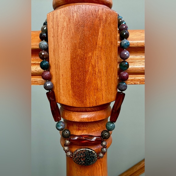 Jewelry - Handmade Necklace in Earth Tones